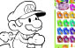 لعبة تلوين ماريو Coloring Mario