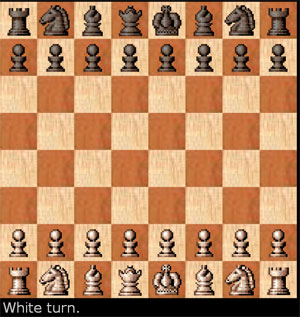 لعبة الشطرنج لاعبان battle chess