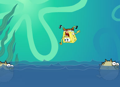 the sponge bob game incredible jumping online for kids