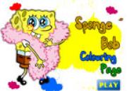 colouring page sponge bob squarepants game