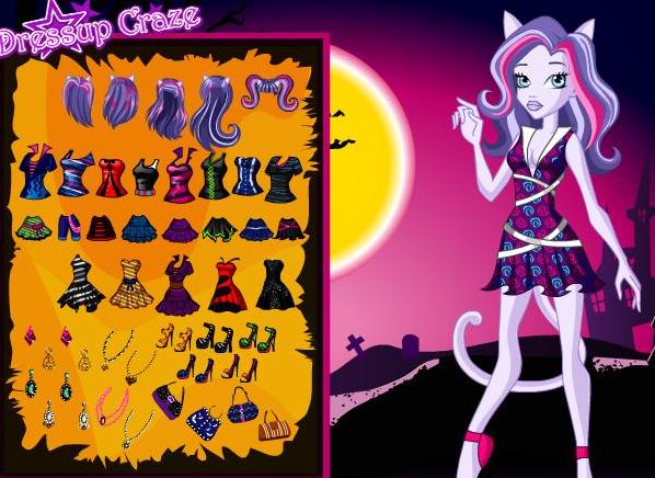 the game catrina demew monster high dolls dress up free for girls