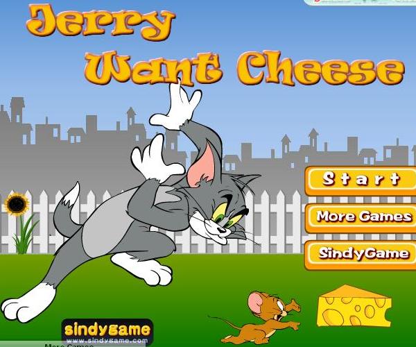 tom and jerry want cheese game online