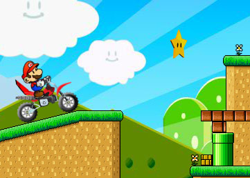 game super mario motocross mania online free