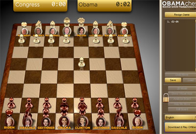 obama chess game flash free online