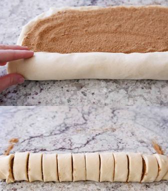 عجينة السينابون cinnamon dough recipe