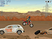 لعبة قفز دراجات الموت enduro 3 the junkyard