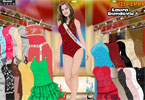 لعبة تلبيس ملكة جمال استراليا | miss australia laura dundovic fashion dresses