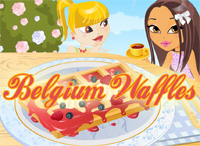 how to cook belgium waffles game for girls free