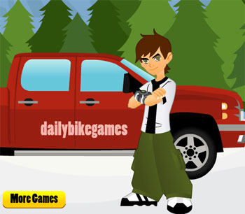 ben 10 truck ride game flash free online