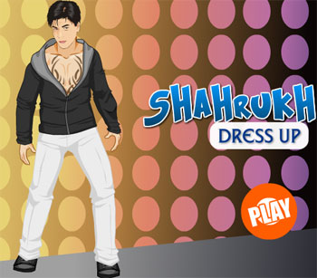 shahrukh khan dress up game for girls 2012