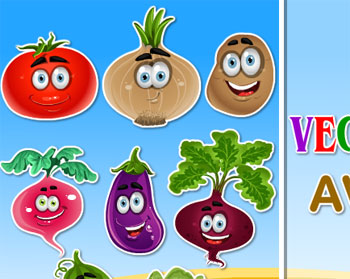 vegetables avatar game for girls 2012