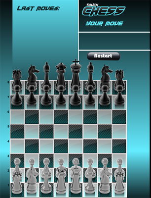 touch chess game flash free online